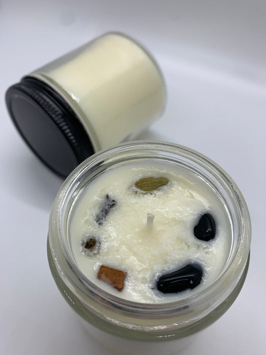 grounding & attracting candle