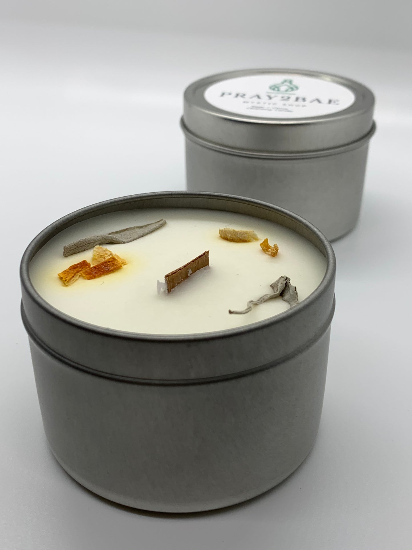 orange & sage candle