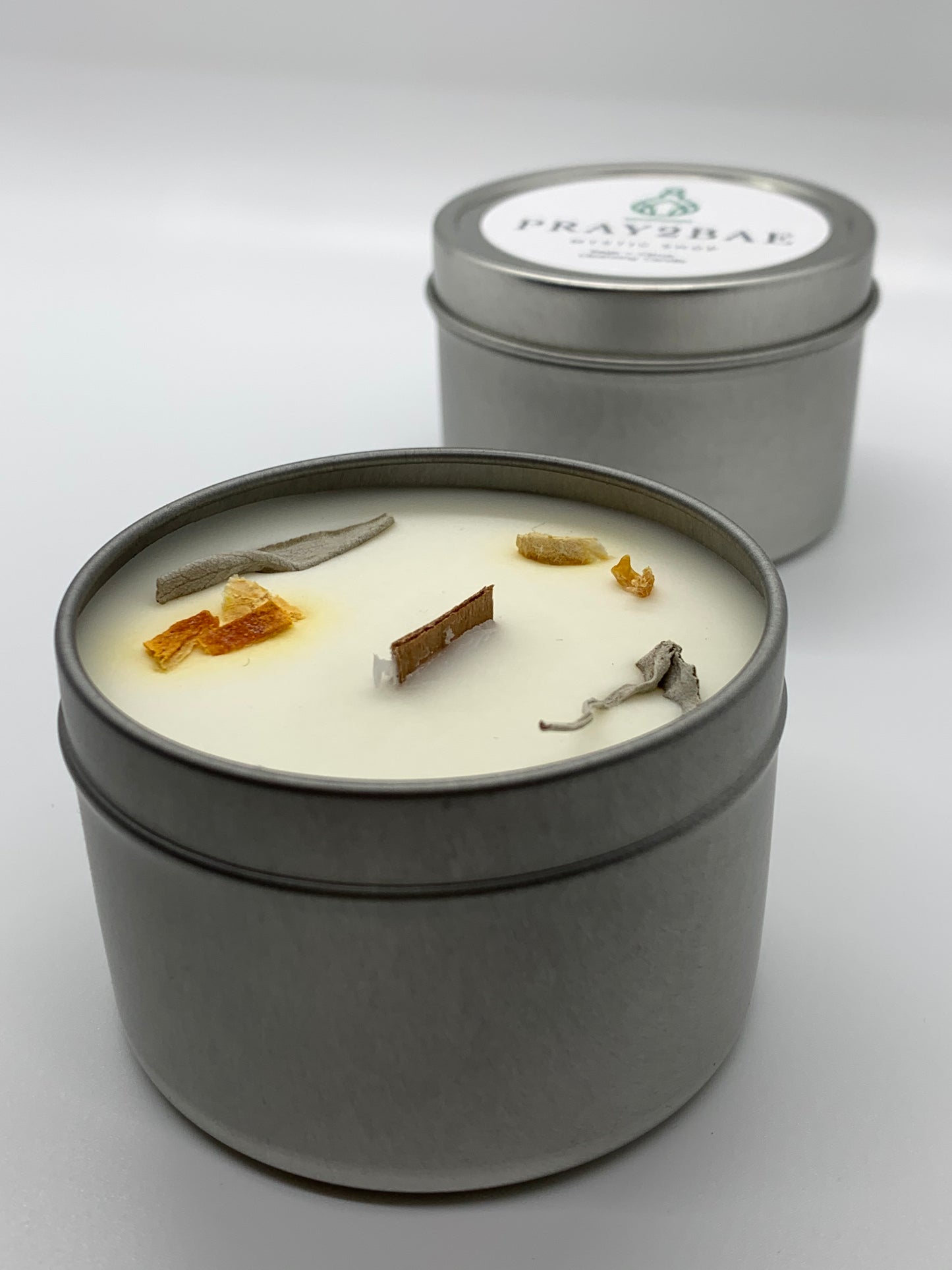 orange & sage candle
