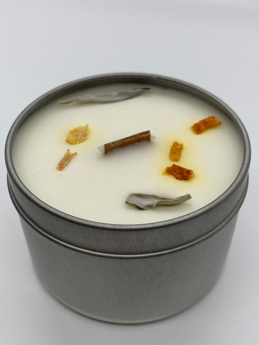 orange & sage candle
