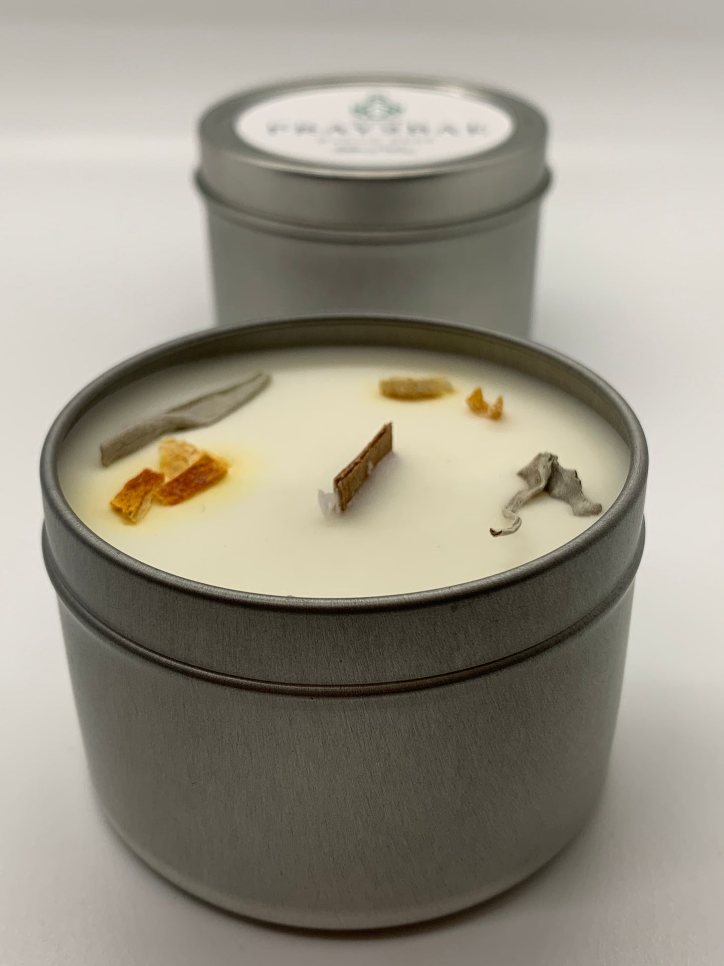 orange & sage candle