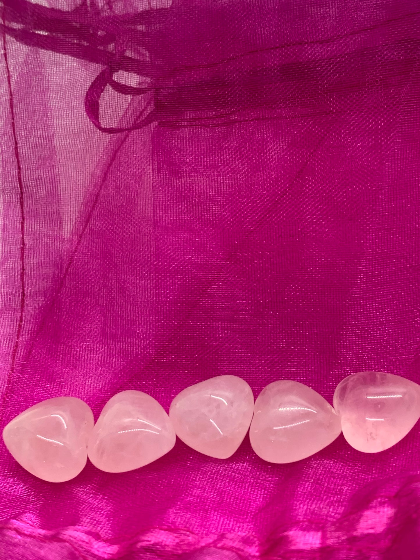 rose quartz heart