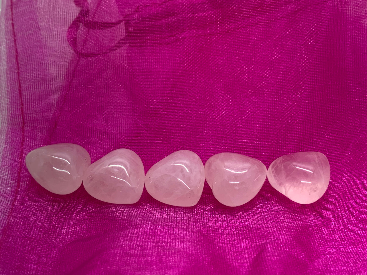 rose quartz heart