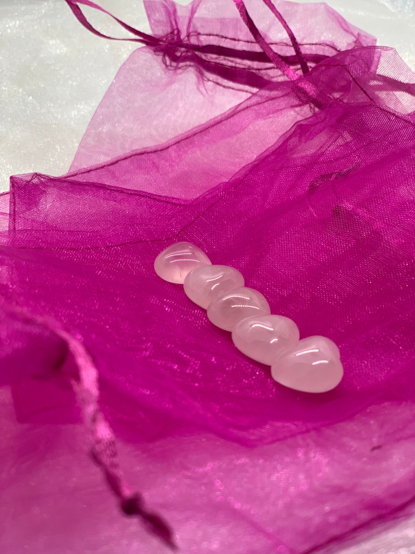rose quartz heart