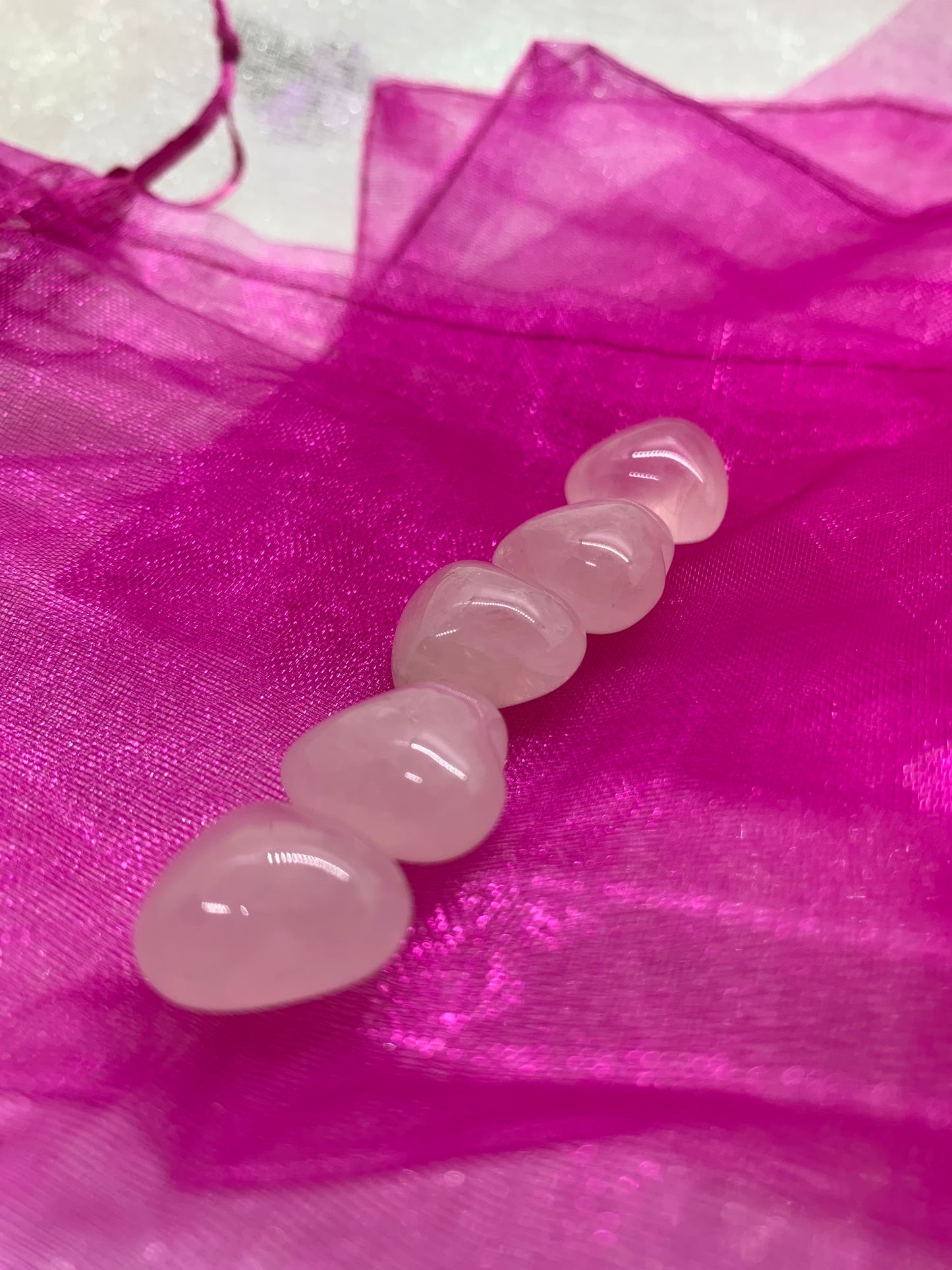 rose quartz heart