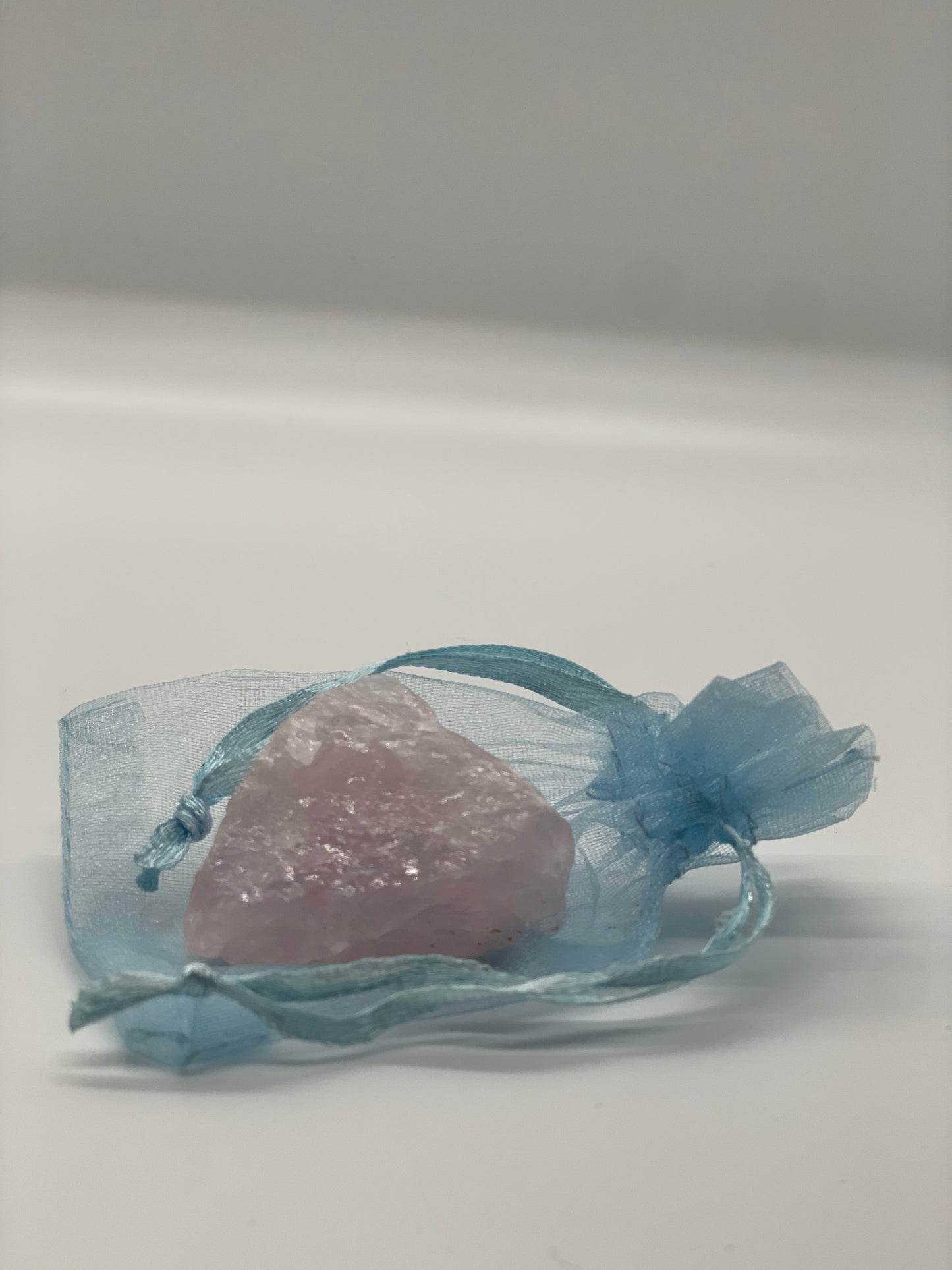 raw rose quartz chunk