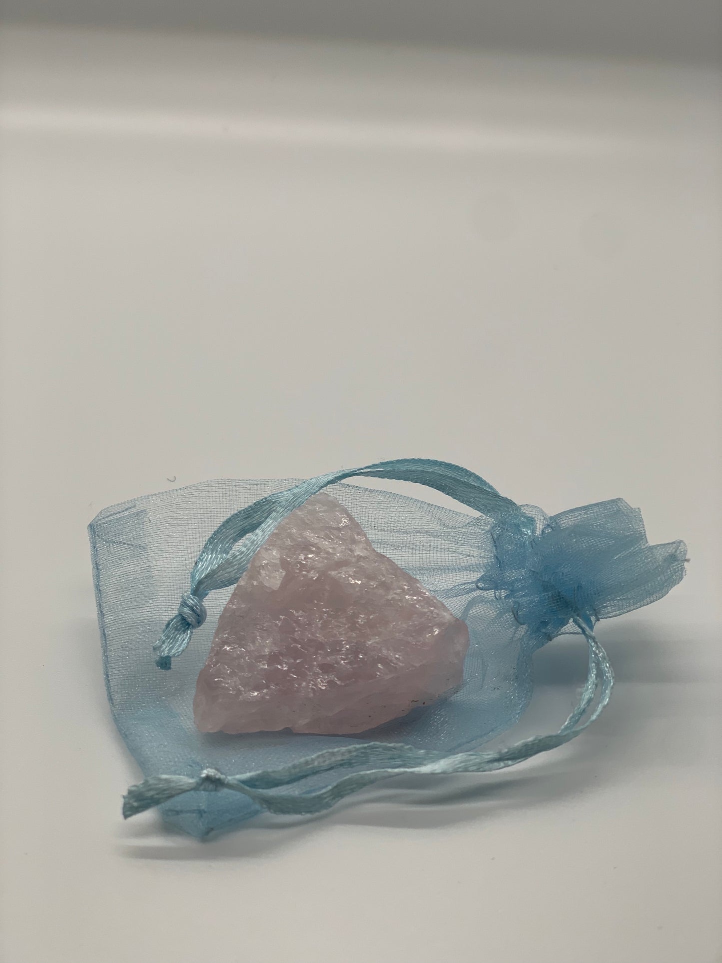 raw rose quartz chunk