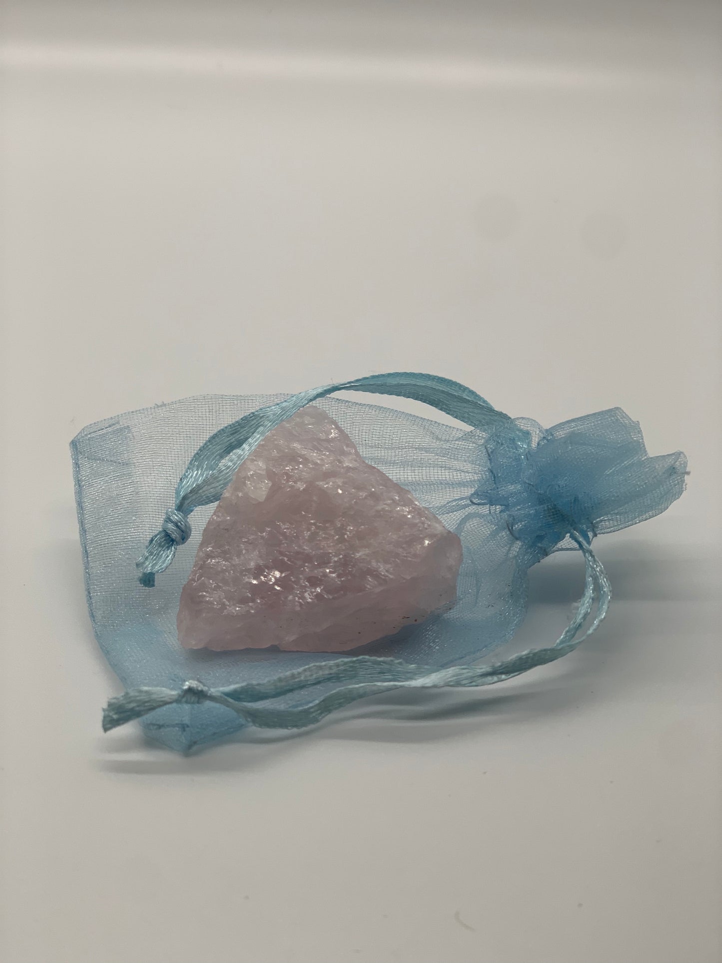 raw rose quartz chunk