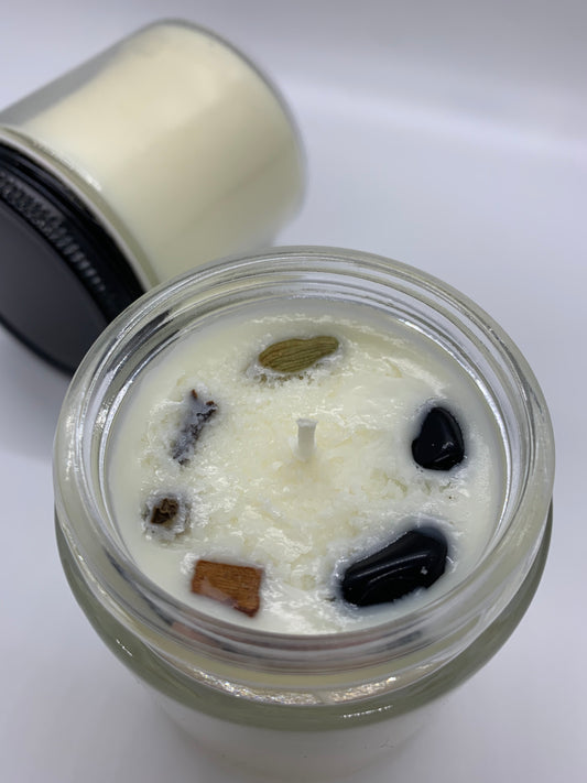 grounding & attracting candle